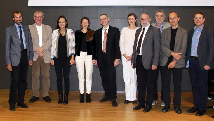 photo of the speakers of the conference