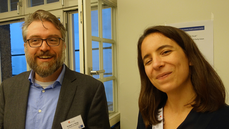 Reach of Empire photo of Robert Haugh and Marie Legendre