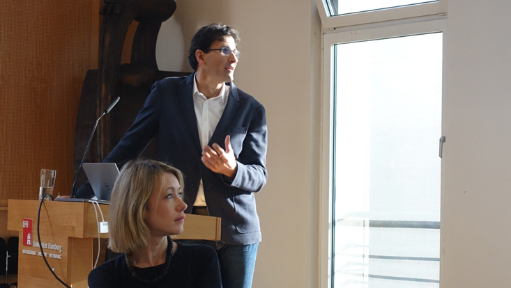 Reach of Empire photo of Kianoosh Rezania & Antonia Bosanquet