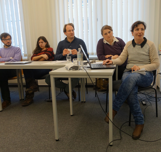 Photos of the Mix Methods Digital Humanities Workshop